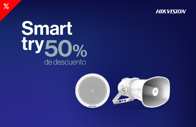 Promoción Audio Smart Try Hikvision