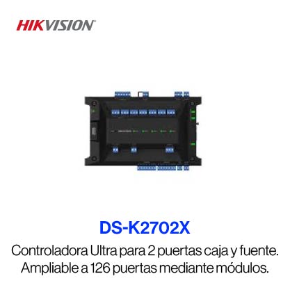 Lector de accesos DS-K2702X